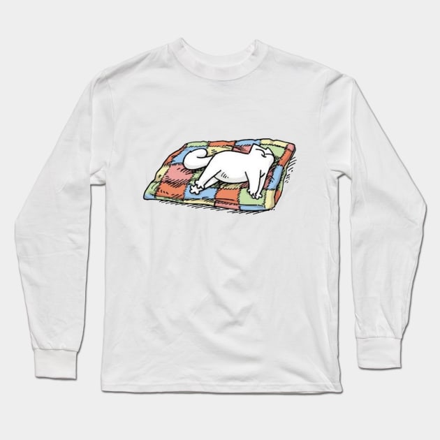 Simon's Cat Long Sleeve T-Shirt by ProjectDogStudio